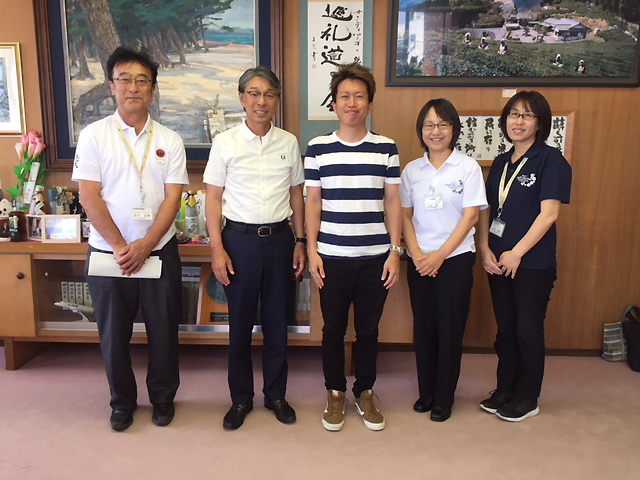 真砂田辺市長との意見交換